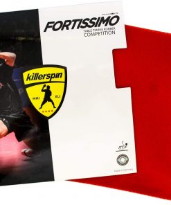 B0046H4ABS Killerspin 2.0 Millimeter Fortissimo-High Tension Table Tennis Rubber, Red
