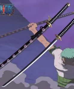 B00AM5TCXE AIT Collectibles S1512 Japanese Anime ONE Piece Roronoa Zoro SHUSUI Black Sword Gun Metal Blade 41.1"