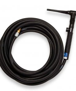 B001S2WWBO Weldcraft - WP-17FV-25-R A-150 150 Amp Air Cooled TIG Torch with Flexible Head and 25' Cable, Black