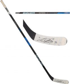 B08W6B532R Auston Matthews Toronto Maple Leafs Autographed Practice-Used Black Bauer Stick from Practice During the 2016-19 NHL Seasons with"PU" Inscription - AA0084926 - Autographed NHL Sticks