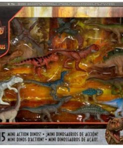 B08TTDGHVG NEW SEALED Jurassic World Camp Cretaceous 15 Pack Mini Figures Target Exclusive