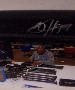 B08V53HTCF Bo Jackson - Autographed Official Rawlings Black Pro Model Bat - BAS Beckett