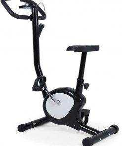 B08TQTLKKH Haieshop Exercise Bike with LED Display Adjustable Resistance Silent Strap Fitness Equipment for Arm and Leg