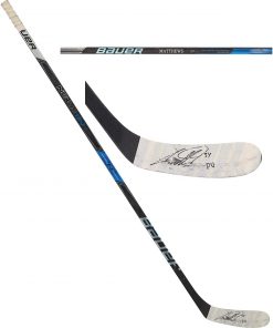 B08W6Q92DY Auston Matthews Toronto Maple Leafs Autographed Practice-Used Black Bauer Stick from Practice During the 2016-19 NHL Seasons with"PU" Inscription - AA0084923 - Autographed NHL Sticks
