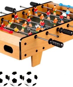 B08VGN2MQN Haieshop Foosball Table Portable Football Table with 6 Handles for Family Friends Recreational