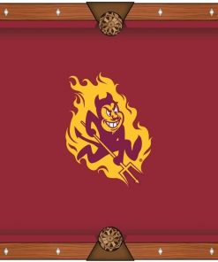 B0096YL6SG Holland Bar Stool Co. 9' Arizona State Pool Table Cloth with Sparky Logo