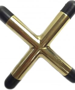 B08TVX6XH7 TX GIRL 3pcs/lot Brass Cross Head Pool Billiards Snooker Cue Rest Head Golden/Silver Billiards Pool Cue Accessories (Color : Golden 01)