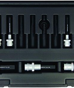 B007A7Z36W Bondhus 30298 Socket Hex Bit Tool Set w/Sockets, 2", 9 Piece