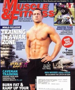 B008C4QEKG Muscle & fitness 2009 February - Lt. Zach Scheetz, U.s. Navy