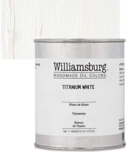 B009OO2LIM Williamsburg 6000101-6 Handmade Oil Paint 16oz. Titanium White
