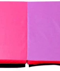 B08THVSBPC ZENOVA Gymnastic Mat 2'x6'x2''/4'x6'x2'' Folding Tumbling Mats for Kids Thick Gym Workout Mats Home Fitness Exercise Mat