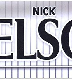 B08SBZH5KP Nick Nelson New York Yankees Player-Issued #79 White Nameplate from Spring Training During the 2020 MLB Season - NFL Game Used Stadium Equipment
