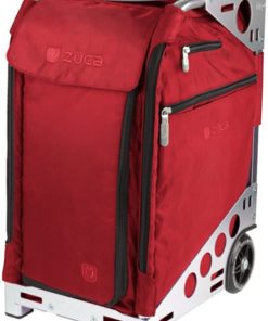 B009V370VY ZUCA Pro Travel Case - Ruby Red Bag and Silver Frame, with 5 Packing Pouches and a Travel Cover