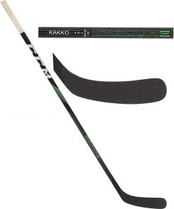 B08RXM166Q Kaapo Kakko New York Rangers Game-Used Black CCM Ribcore Stick with No Tape from the 2019-20 NHL Season - AA0072801 - Other Game Used NHL Items