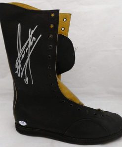 B08WRR6TFP Authentic Autographed Undertaker WWE Black Boot PSA/DNA ITP
