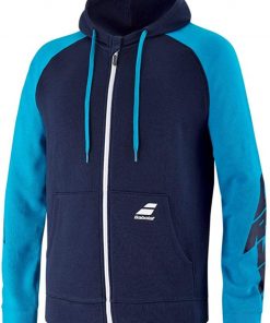 B08TL6D2DN Babolat Men`s Drive Hood Tennis Jacket Drive Blue ( )