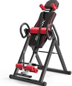 B08RJW7H5Z Inversion Table,Adjustable Protective Belt Back Stretcher Machine Gravity Heavy Duty Inversion Table with Headrest Lumbar Support Heavy Duty up to 300 lbs