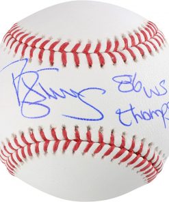 B0083VD1TA Darryl Strawberry New York Mets Autographed Baseball with"86 WS Champs" Inscription - Autographed Baseballs