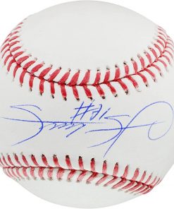 B001H8QZDU Sammy Sosa Chicago Cubs Autographed Baseball - - Autographed Baseballs