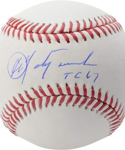 B007G67GB2 Carl Yastrzemski Boston Red Sox Autographed Baseball with"TC 67" Inscription - Autographed Baseballs