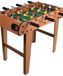 B08S39J7MQ LSF Shuffleboard Table MInlature Pool Table Multi Game Table, Combo Game Table W/Soccer, Billiard, Slide Hockey, Wood Foosball Table, Perfect for Game Rooms, Arcades, Bars, Parties, Family Night