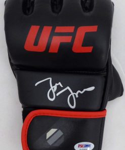 B08WQ9KGHL Authentic Autographed Jon Bones Jones UFC Fighting Glove LH Beckett BAS Stock #159214