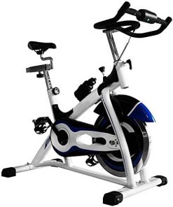 B08TLY59H9 Haieshop Exercise Bike Ultra-Quiet Fitness Bike Indoor and Outdoor Sports Weight Loss Fitness Equipment Fitness Equipment for Arm and Leg Training (Color : A)