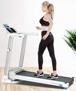 B08W53DWZ8 2.0 HP Folding Treadmill, Foldable Electric Treadmill for Home with LCD Display Screen, Speakers Bluetoot,Under Desk Treadmill for Home/Office Gym Cardio Fitness