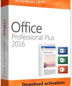 B08T5XRMFK Office 2016 Professional Plus For Windows 10 32/64-Bit Lifetime License Card(not OEM)