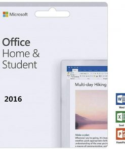 B08V15NL48 Office Home and Student 2016 for 1 PC | KeyCard (not CD) | Lifetime License | New