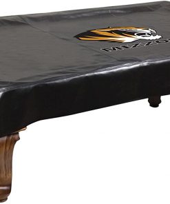 B0090SEKWM NCAA Missouri Tigers Billiard Table Cover