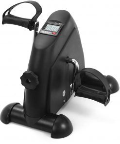 B08SJXN7Y1 Leeofty Mini Pedal Stepper Exercise Machine LCD Display Indoor Cycling Bike Stepper with Adjtable Resistance for Home Office Gym