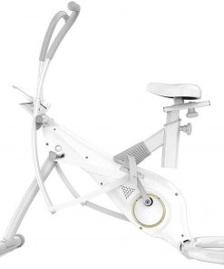 B08TWS4S8D Haieshop Exercise Bike with Pulse Sensors 8-Step Adjustable Resistance Folding Magnetic Exercise Bike Fitness Cardio Workout