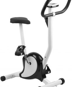 B08SQR92VG QERNTPEY Exercise Bike Cycling Exercise Bike Sports Bicycle Home Gym Indoor Fitness Equipment Stable Cardio Workout Trainer Machine Full Body Exercise (Color : White+Black, Size : 456898cm)