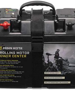 B001PTHKMG Minn Kota 1820175 Trolling Motor Battery Power Center, Black, One Size