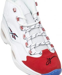 B08T21HRVP Allen Iverson Signed Philadelphia Left White Shoe PSA/DNA