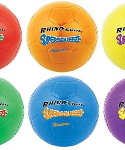 B005I6793M Champion Sports Super Squeeze 8" Soccer Ball Set