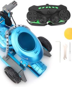 B08VGC978V Romantic Valentine's Day Table Tennis Robot Machine Table Tennis Robot, Children's Educational Toys Remote Control Table Tennis Machine, for Kids Girls Boys Adults(blue)