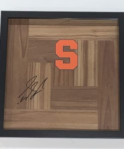 B08VNWMQ3K GERRY MCNAMARA SIGNED FRAMED 12X12 FLOORBOARD SYRACUSE ORANGE PROOF