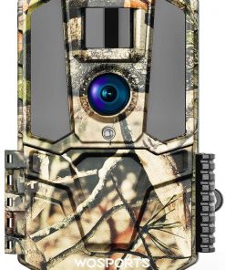 B08SQG5DH2 WiFi Trail Camera 30MP 1440P HD 2.0" Color LCD, Hunting Game Camera with IR Night Vision Motion Activated for Wildlife Camera for Monitor The Security Of Offices, Families, The General Public And More