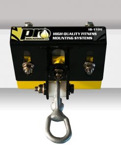 B0074XUVBY PRO Mountings - I Beam Heavy Bag & Punching Bag Mount (IB-1100) | Adjustable Between 4" to 5.5" I Beams | Professional Grade Steel Bag Hanger with Steel Mounting Hardware | Home & Commercial Gym Ready