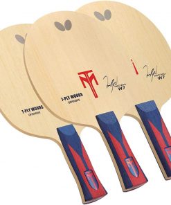 B002EENFN4 Butterfly Timo Boll W7 Table Tennis Blade - 7-ply All-Wood Blade - Professional Butterfly Table Tennis Blade - Available in AN, FL, and ST handle styles - Made in Japan