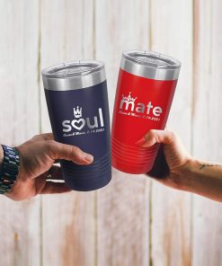 B08TVLB9JG Valentine's Day Couples Matching Gift, Insulated Coffee Tumblers for Couples 20 Oz, Vacuum Insulated Travel Mugs, Personalized Engraved Stainles Steel Mugs Gift for Friend, Set of 2