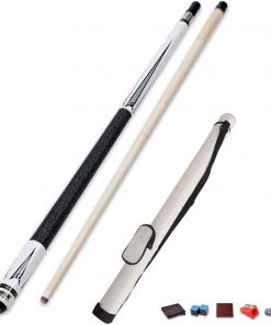 B08S3J3QF8 LIUD 58" Maple Pool Cues for Men Pool Cue Stick Handmade Billiards Cue Comfortable Grip 10.5mm/11.5mm/13mm Tip/Pool Stick Accessories/with Case