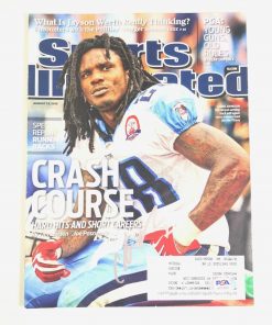 B08W2KQCZ2 Authentic Autographed Chris Johnson Magazine PSA/DNA Tennessee