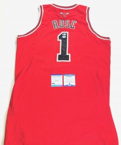 B08W2LHGWW Authentic Autographed Derrick Rose 2010~11 Rev 30 Jersey PSA/DNA Beckett Bulls