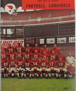 B08RMQCP3D 1967 St. Louis Football Cardinals Yearbook 156976