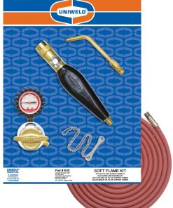 B008BH5TVO Uniweld K40 Air/Acetylene Soft Flame Kit for MC Tank with TH9 Handle and S23 Screw Connect Tip
