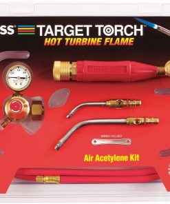 B001SXSBHM Goss KX-3B Soldering Brazing Torch Kit for "B" Acetylene Tanks with GA-3 and GA-11 Target Tips and Hot Turbine Flame