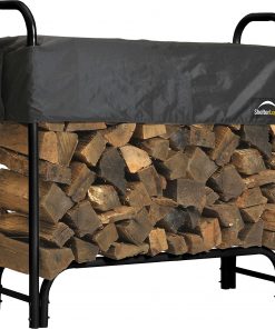 B002W8HBW8 ShelterLogic Adjustable Heavy Duty Outdoor Firewood Rack